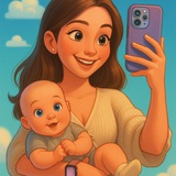 Mamy and child
