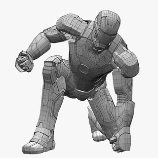 STL & OBJ movies & comics - 3Д модель, 3D model